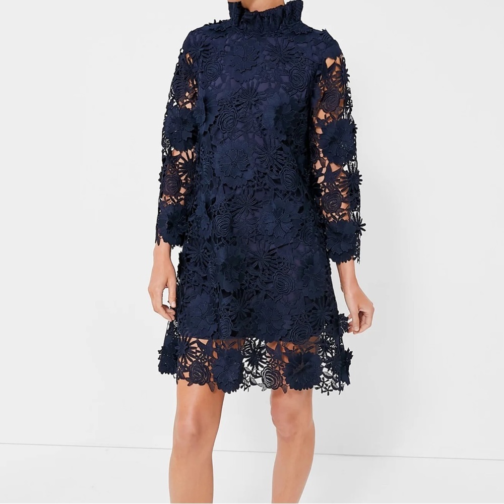 Navy Guipure Lace Daphne Dress
TUCKERNUCK